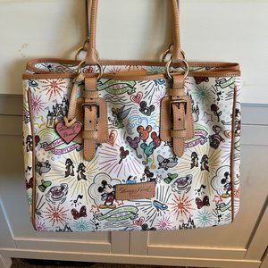 Disney Sketch Large Tote Bag by Dooney & Bourke